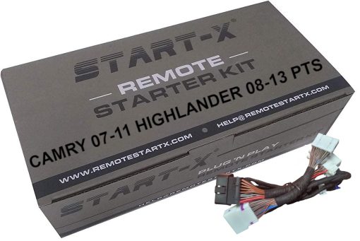 Kit de arranque remoto Start-X para Camry 2007-2011, Highlander 2008-2013 || 100% Plug n Play || Bloquear 3 veces para arranque remoto || 2007 2008 2009 2010 2011 2012 2013