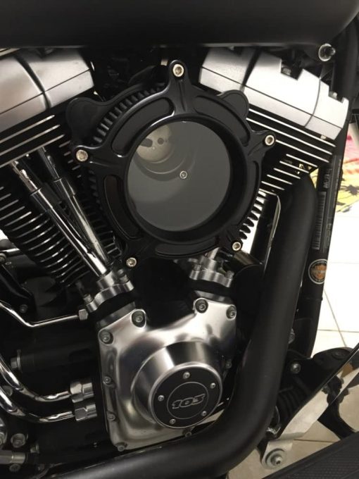 Filtro de Aire y Sistema de Admision CNC para Motocicletas Harley M8 Softail M8 Touring M8 Trike 2017-2022 - Imagen 3