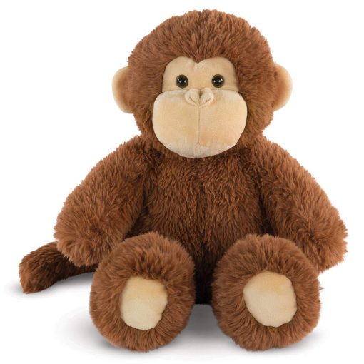 Vermont Teddy Bear Mono de Peluche - Mono de Peluche tan Suave, Juguete de Peluche, Cafe, 18 Pulgadas