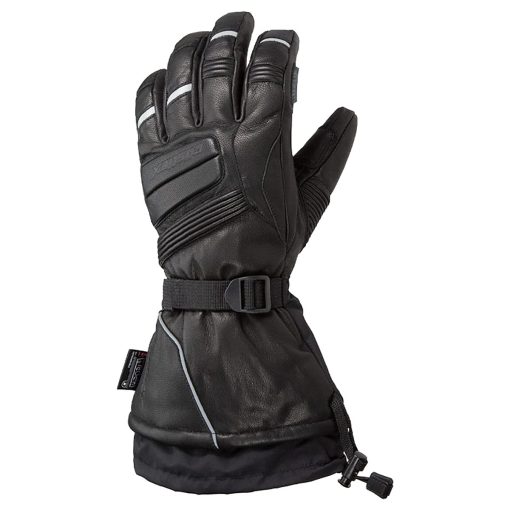 Guantes CastleX TRS para Mujer en Negro, Talla Grande
