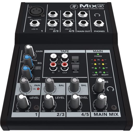 Mackie Mix5 Mezcladora Compacta de 5 Canales