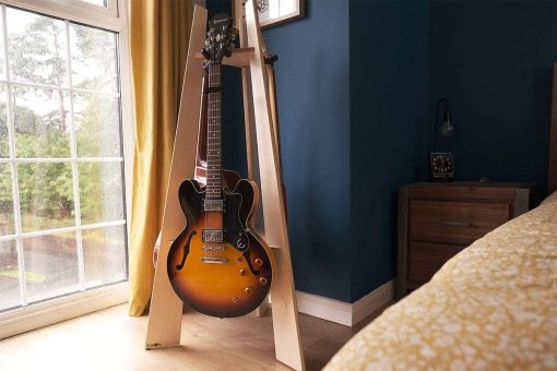 Ruach GR-1 Premium Hardwood 3 Way Multi Guitar Stand Rack - Birch - Imagen 7