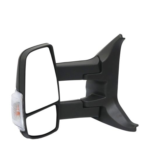 Espejo lateral izquierdo del conductor de repuesto con brazo largo, espejo electrico y calefactado con indicador para Ford Transit 150 250 350 desde 2015 en adelante - Imagen 2