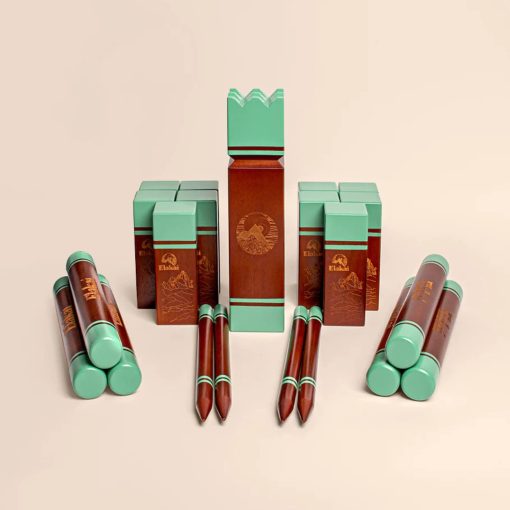 Elakai Juegos de Exterior para Adultos y Familia - Bolsa de Transporte Premium Incluida - Gigante Kubb - Imagen 8