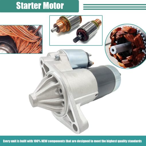 Arrancador de reemplazo SMT0077 para Jeep Cherokee 1999-2001, GRAND Cherokee 1999-2002, Serie TJ 1999-2002, WRANGLER 1999-2002 M0T91081, M0T91081ZC, M1T84381, M1T84381ZC, 17749N - Imagen 4