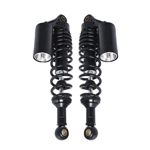 labwork 2 Pack Amortiguadores Traseros de Repuesto para Honda Yamaha 12.5" 320mm (Negro) - Imagen 3