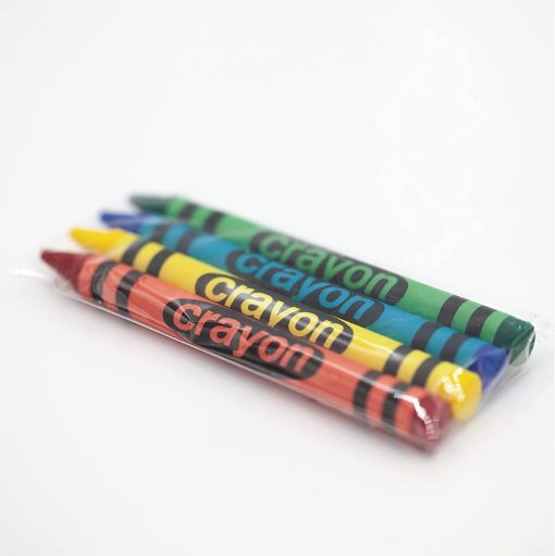 Lucky Art 400 Sets de 4 Paquetes (1600 unidades) Crayones de Tamano Estandar - Paquetes de Crayones Mini, Crayones No Toxicos; Crayones al por Mayor para Fiestas Infantiles, Suministros Escolares para Maestros y Crayones de Viaje