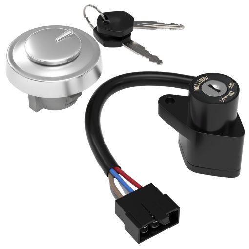 Conjunto de interruptor de encendido y tapa de gasolina Artudatech para Kawasaki VN900 Classic 2006-2013, para Kawasaki VN900 Vulcan 900 Classic 2006-2022, para Kawasaki VN900 Custom 2007-2008, 27005-0032 - Imagen 9