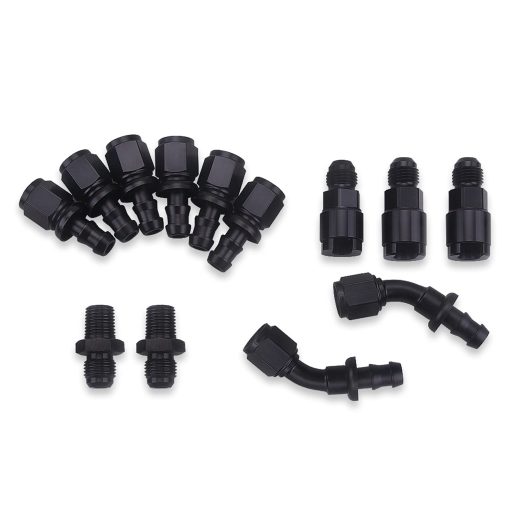 Kit de Adaptadores de Linea de Inyeccion de Combustible MSCRP EFI FI con Filtro/Regulador Conversion LS - Imagen 2