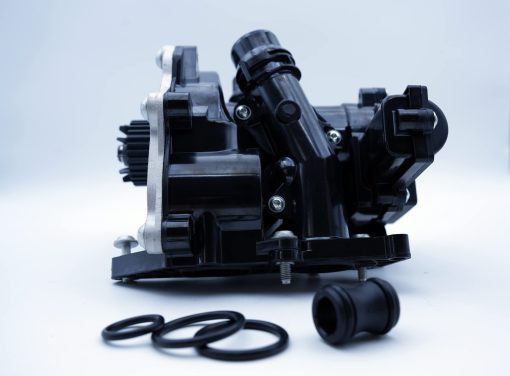 Bomba de Agua para Motor EA888 3? Generacion Compatible con Coche MP MINGPENG con Termostato para VW AUDI SKODA SEAT, Reemplaza 06L121111H, 06L121111G, 06L121012A, 06L121005A, 06L121111D