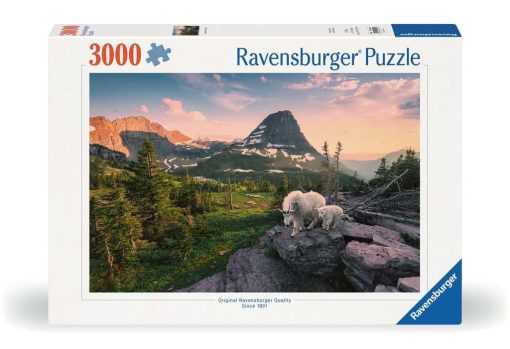 Ravensburger Puzzle 12000809 - Almbock con Bebe - Puzzle de 2000 Piezas para Adultos a partir de 14 Anos
