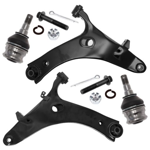 Juego de 4 piezas 524-783 524-784 K9513 Brazo de control inferior y junta de rotula delantera compatible con Su-baru 2009-2013 Forester, 2011-2014 Impreza (Submodelo: WRX) (OE # 21067GA050 20202SC013 20202SC001)