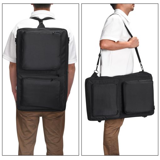 Estuche de almacenamiento para controlador de DJ Nbike para Pioneer DDJ-SR 2 Bolsa de hombro Mochila Forro interno engrosado Anti-impacto Puede colocar computadora Multifuncional Fiesta Actuacion de calle Al aire libre Bolsa de DJ portatil - Imagen 8