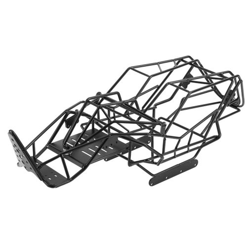 Chasis de Vehiculo RC, Accesorio de Coche RC Estructura de Jaula de Metal Negro Apto para Wraith 90018 1/10 Escala Coche RC - Imagen 6