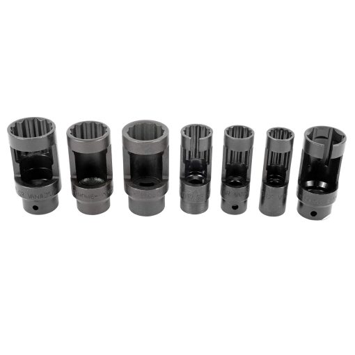 Set de 21pcs de Llaves para Sensores de Oxigeno y Sensor de Presion de Aceite, 6pt y 12pt, para Auto, Camioneta y Coche - Imagen 8