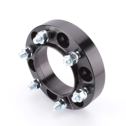 ZY WHEEL 4pcs 1.25" Separadores de Rueda Centrados en el Cubo 6x5.5 a 6x5.5 106mm 12X1.5 Negro Compatibles para Toyota Tacoma 4runner FJ Cruiser Land Cruiser Sequoia Lexus GX470 GX460 HL450 - Imagen 4