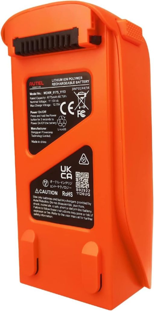 Bateria Inteligente Autel Robotics EVO Lite/Lite+ Plus, 6175mAh 11.13v, 40 Min de Vuelo, Bateria de Repuesto 2024 mas Reciente para Autel EVO Lite & Lite Plus Drone (100% Original) - Imagen 4