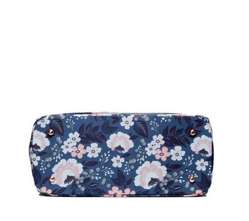 Bolso de extraccion de leche Sarah Wells Lizzy - Compatible con Spectra, Medela y mas - Bolsillo refrigerado aislado (Le Floral) - Imagen 8