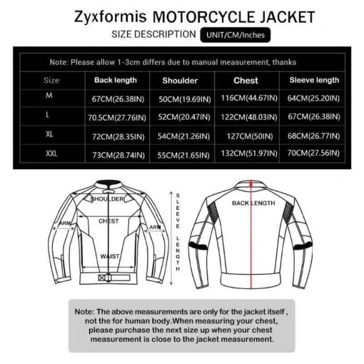 Chamarra de Moto Motocicleta Impermeable a Prueba de Viento Ropa Protectora de Cuerpo Completo Armada Verano Invierno para Hombres - Imagen 7