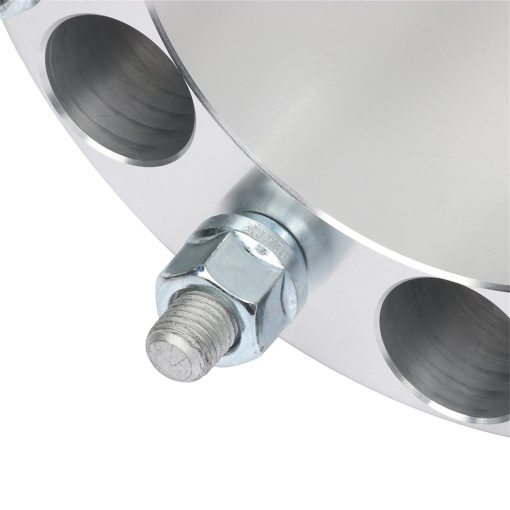 ECCPP (2 Pares) Separadores de Rueda de 6 Birlos de 3" 6x5.5 a 6x5.5 12x1.5 108mm Plateado Compatible con Toyota TUNDRA 2000-2006 e Isuzu Trooper 1992-2002 - Imagen 7