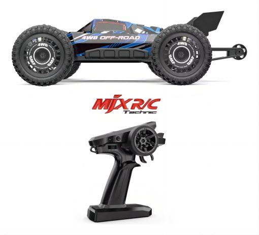 TesPower MJX Hyper GO 16207 con bateria 3S 1/16 RTR Coches RC Brushless, Coche RC rapido de 62KM/H, Coches de Control Remoto 4WD Todo Terreno para Adultos, Hobby RC Buggy Electrico Regalo para Nino - Imagen 7