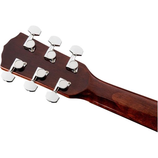 Guitarra Acustica Electrica Fender CD-140SCE Todo-Mahogany, Dreadnought con Cutaway, con Garantia de 2 Anos, Sistema de Pastilla y Previo Fishman, Natural, con Estuche - Imagen 6