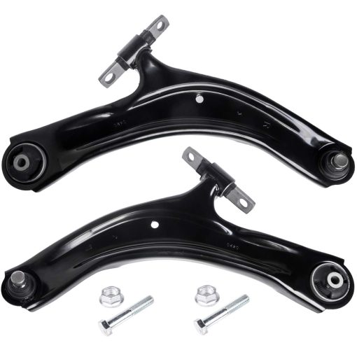 TUCAREST 2Pcs K621452 K621453 Brazo de Control Inferior Delantero Izquierdo Derecho y Ensamble de Rotula Compatible Con Nissan Rogue 2008-2013 Rogue Select 2014-2015 Lado del Conductor y Pasajero Suspension