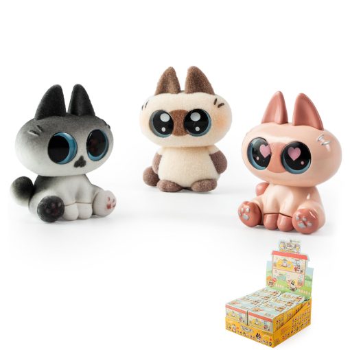 BEEMAI Nobeko Azukisan Mini Bean Series Blind Box 8-Box Set, Contiene 24 Figuras Sin Repetir