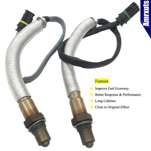 Amrxuts 4pcs Sensor de Relacion Aire/Combustible arriba y abajo Sensor de Oxigeno O2 para BMW E82 E90 E91 128i 328i 328i xDrive X3 X5 11787558073 11787558055 11787545075 11787545074 - Imagen 4