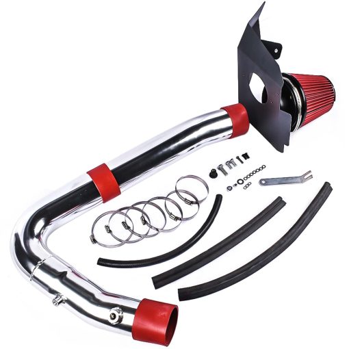 Kit de admision de aire frio Koomaha HI-DG-12RD de repuesto para Chrysler 300 Dodge Challenger Charger 3.6L V6 2011-2017, rojo - Imagen 2