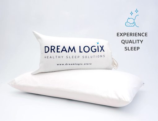 Almohada de latex natural Talalay DreamLogix Tamano Queen Suave Mediano Alto (Mediano Suave, Queen) - Imagen 8