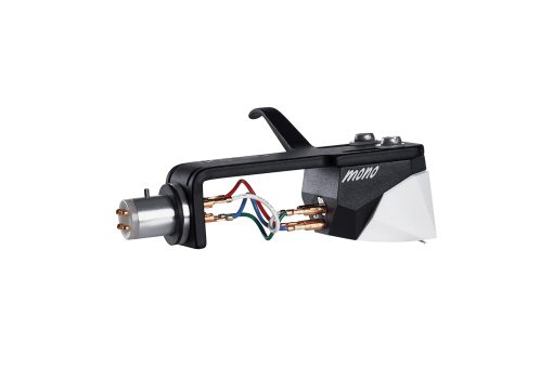 Ortofon 2M Mono Premontado - 2M Mono Pick-up Montado en Cabezal SH-4 Negro | Facil Montaje en Brazos de Tono en Forma de S | Blanco/Negro - Imagen 3