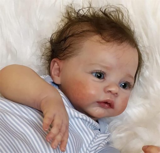 Munecas renacidas realistas para ninas de 20 pulgadas con cuerpo suave y aspecto realista regalo de munecas de bebe de la vida real en caja de regalo para ninos de 3 anos en adelante - Imagen 2