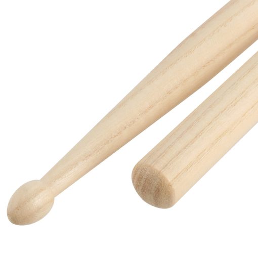 JEUIHAU 50 PCS 25 Pair 5A Drum Sticks, Baquetas de Madera de Arce, Baquetas de Madera Clasicas con Punta de Madera Ovalada, Set de Baquetas de Madera para Escuela, Banda - Imagen 3