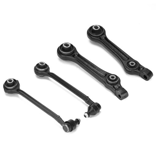 Brazos de control delanteros inferiores hacia adelante y hacia atras RWD para Dodge Challenger 2008-2011, Charger 2006-2010, Magnum 2005-2008, para Chrysler 300 2005-2010- Kit de suspension de 4 piezas