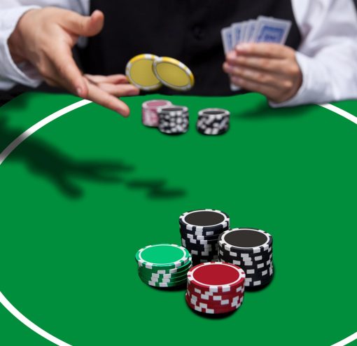 Tapete de Poker Redondo nuveti 24/31/47/55/63 pulgadas para Texas Holdem | Mesa de Poker Portatil con Diseno Art Deco de 6-8 Jugadores para Juegos de Cartas, Poker, Blackjack, Casino - Imagen 7