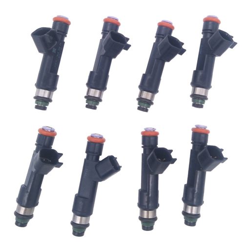 Juego de 8 Inyectores de Combustible JESBEN FJ1166 6 Orificios Reemplazo para F-150 F-250 F-350 Super Duty 6.2L-V8 2011-2015 AL3E-F7A AL3E-9F593-F7A - Imagen 2