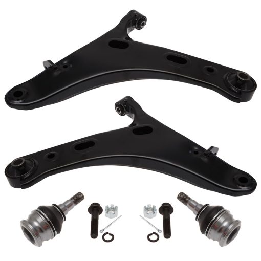 TUCAREST 4Pcs Kit de Suspension (K9513x2 K622856 K622857) Brazo de Control Inferior y Junta de Bola Compatible Con Su-baru 2014-2018 Forester [#527-087 527-088 20202SG001 20202SG011 20206AJ000]