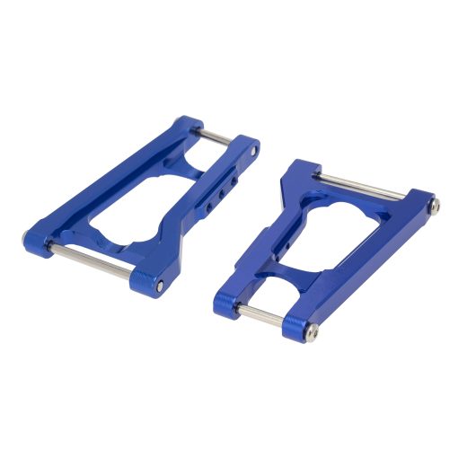 Brazo de suspension delantero y trasero de aleacion A-arm para Traxxas Drag Slash 1967 Piezas de actualizacion Bandit VXL Upgrades (Azul Oscuro) - Imagen 4