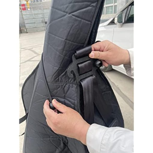 Carrito portatil para contrabajo vertical Vetimobato con ruedas para transportar cuerdas de bajo de tamano 1/10 a 4/4, funciona en interiores y exteriores (carrito con almohadilla suave de 3M) - Imagen 5