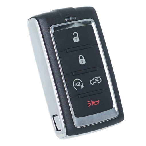 Control Remoto de Llave Inteligente de Repuesto para Jeep Grand Wagoneer Cherokee L 2021 2022 2023 M3NWXF0B1 Inicio por Boton Llave de Proximidad de Entrada sin Llave Control Remoto 68469565, 68377534 5 Botones