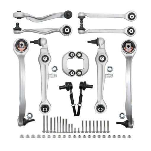 Kit de 12 piezas de Suspension Delantera de Control para Audi A4 A4 Quattro 1996-2001 A6 Quattro 1999-2002 S4 2000-2002 Volkswagen Passat 1998-2002, Reemplazo# 8D0498998S1 - Imagen 2