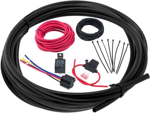 Kit de Claxon de Tren Vixen Horns para Camiones/Carros/Semis. Sistema Completo a Bordo - Compresor de Aire de 150psi, Tanque de 1.5 Galones, 4 Trompetas. Super Fuerte dB. Compatible con Vehiculos como Pickups/Jeeps/RVs/SUV 12v VXPRO8524B - Imagen 9