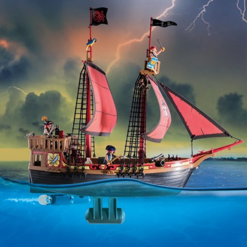 Barco Pirata Flotante Playmobil 70411 con Canon - Imagen 2