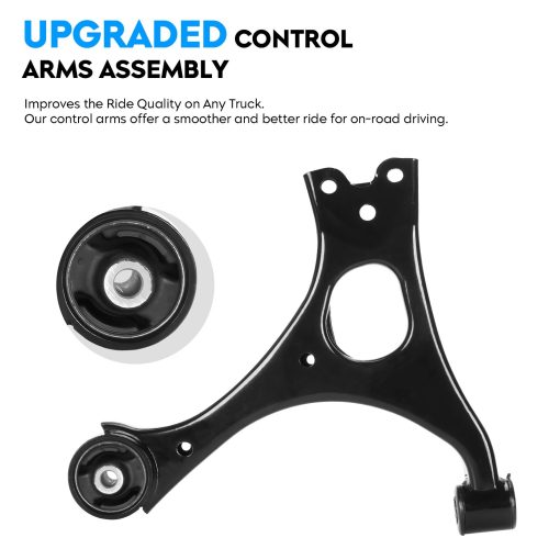 Brazos de control inferiores delanteros con junta de bola para Honda Civic 1.3L 1.8L, Acura CSX 2006 2007 2008 2009 2010 2011, Kit de suspension K620382 K620383 - Imagen 2