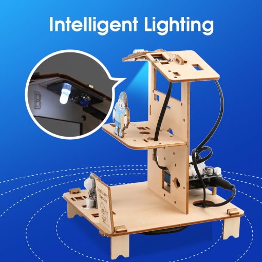 Kit de educacion inteligente ACEBOTT 3 en 1 ESP32 STEM compatible con Arduino, Kits de robotica STEM para niños de 13 años en adelante, Proyectos de ingenieria de actividades STEA Regalos para niños de 13 a 16 años niño (QE023) - Imagen 3