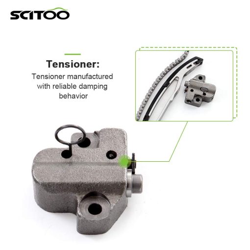 SCITOO LF02-12-500 TKMZ230A Juego de Cadena de Distribucion de Motor Reemplaza para Mazda 3 5 6 Tribute 2.0L 2.3L - Imagen 3