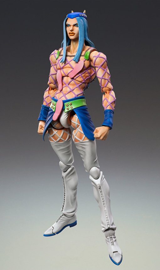 Medicos JoJo's Bizarre Adventure: Part 6--Stone Ocean: Narciso Anasui Super Action Statue - Imagen 2