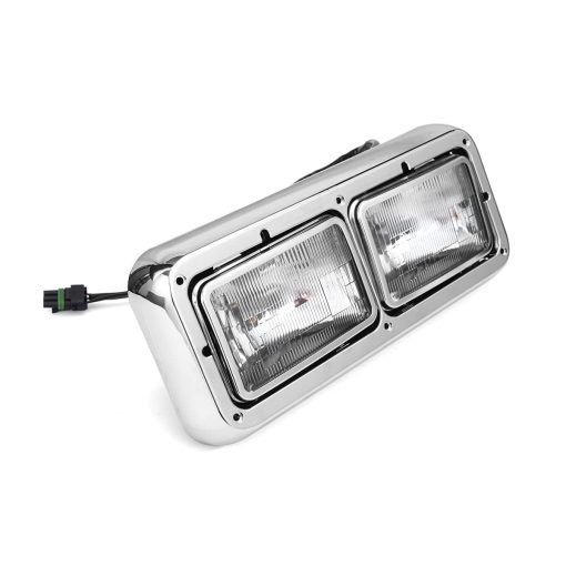 Faros delanteros para PETERBILT 379, Conjunto de faros delanteros para el lado del conductor y del pasajero SEPEY para PETERBILT 379/KENWORTH W900, Aprobados por el DOT, un par - Imagen 4