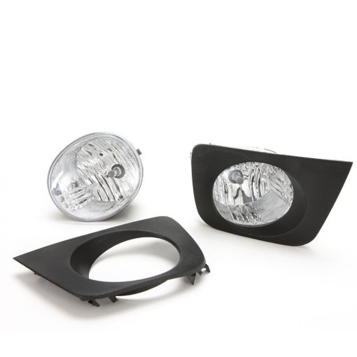 Reemplazo de luz antiniebla transparente Auto-Tech para Toyota 4Runner Hilux Surf 2006-2009 con kit de ensamblaje de lampara de niebla con bisel interruptor cable bombilla (Un par) - Imagen 4